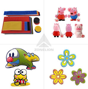 เครื่องจ่ายโลโก้ซิลิโคนอัตโนมัติสำหรับทำป้ายยาง PVC แบบ 3 มิติ สำหรับพวงกุญแจตุ๊กตา - Product Image 6