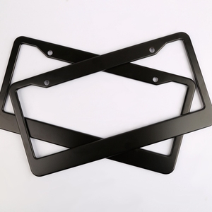 Sinh Thái Thân Thiện Với Giấy Phép Tấm Khung Kim Loại Tùy Chỉnh Trang Trí Chất Liệu Phổ Trang Trí Giấy Phép Tấm Khung Cho Xe - Product Image 2