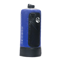 Douche solaire portable de camping en plein air 20L Pompe de douche portable Sac de douche en maille PVC