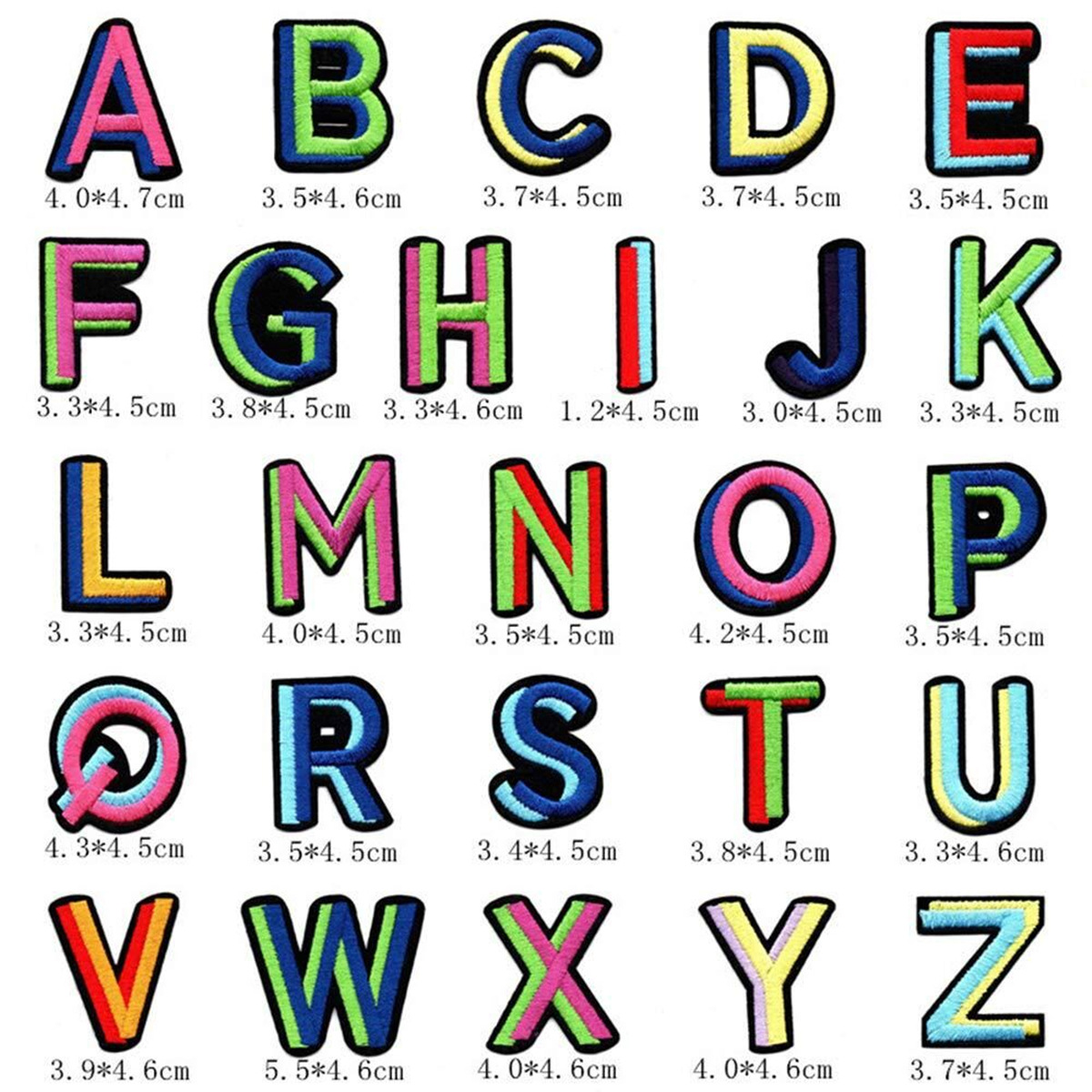 5# whole set(A-Z,pls place 26 pcs)