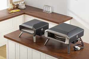<span class=keywords><strong>Horno</strong></span> de <span class=keywords><strong>Pizza</strong></span> a <span class=keywords><strong>Gas</strong></span> Giratorio Automático de 16 Pulgadas para Uso en Exteriores - Product Image 5