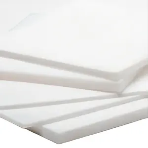 100% 纯白色PVDF片材/PTFE垫圈，耐高温/PTFE片材，用于化学工业水处理