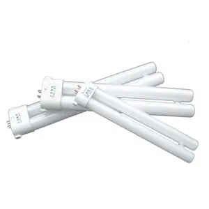 220V Party Four Needles Desk Lamp Tubes Eye-protection Lights 13W 18W 27W Square Four-pin Trichromatic Tube Fluorescent Lamps