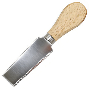 Espátula para Queso Chef Season Show de 12 Pulgadas, Acero Inoxidable, Mango de Roble, Cuchillo Multiusos para Pastel, Pizza, Queso Crema - Product Image 1