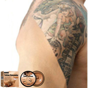 EELHOE Tattoo Concealer Scar Berthmark Vitiligo Ecchymoses Taches pigmentées Chloasma Hickey Covering Cream - Product Image 1