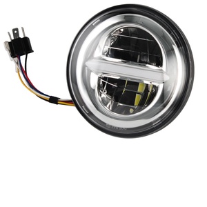 YHMOTO Faro Delantero LED de 5.75 Pulgadas para Harley Davidson Dyna Sportster 5-3/4 - Product Image 1