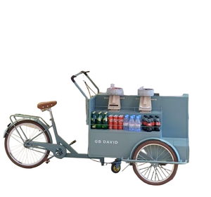 Precio de fabricante, exhibición de flores de tres ruedas, bicicleta, calle, helado, bocadillo, carritos de comida callejera - Product Image 1