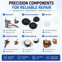 Kit de montage de diaphragme et de pressostat pour chauffe-eau au gaz avec raccordement à pression M12 et plaques d'étanchéité pour système de chauffage instantané