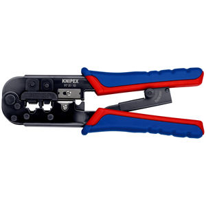 Pinza crimpadora de cables Knipex 97 51 10 para conectores modulares 8P 6P - Product Image 1