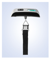 Balance à bagages numérique LCD 50kg/100g Balance de valise électronique de voyage portable Balance suspendue Balance de poids portable