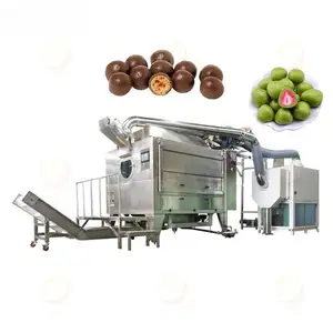 High quality big capacity chocolate candy rotary coating machine