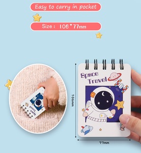 Sổ Tay Xoắn Ốc Mini Vỏ Dễ Thương Đặt Làm Giá Rẻ Sổ Tay A5 Lạ Mắt Được Cai Trị & Đục Lỗ Sổ Tay Xoắn Ốc Giảm Giá - Product Image 5