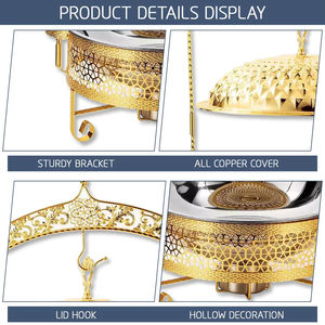 Chauffe-buffet en acier inoxydable de qualité pour la cuisine d'hôtel et de restaurant - Product Image 2