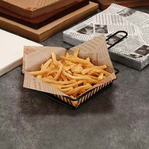 Emballages pour hamburgers et sandwichs personnalisés en gros, qualité alimentaire, résistants à l'huile et aux graisses, compatibles avec l'impression sérigraphique pour biscuits et pains - Product Image 5