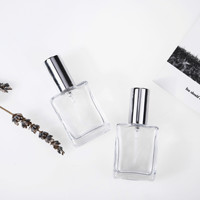 Flacon compte-gouttes rond de luxe en verre transparent de 100 ml, vide, avec sérigraphie, pour usage cosmétique et compte-gouttes, vente en gros