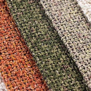 騰輝新設計100%ポリエステルシェニール織りホームテキスタイル生地、ソフトなソファ張り地用ミックスヤーンカラー、低MOQ - Product Image 4