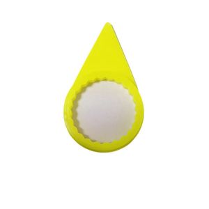 Indicador de tuercas HB36YPE amarillo fluorescente para camiones, autobuses y autocares, marca de fijación - Product Image 3
