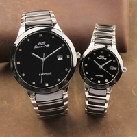 Montre quartz céramique à cadran personnalisé pour femme