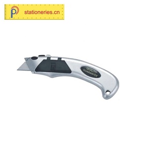 Có Thể Thu Vào Tay Cắt Công Cụ Kim Loại Hộp Cắt Kẽm Hợp Kim Nhiệm Vụ Nặng Nề Với Sk5 Lưỡi An Toàn Tiện Ích Dao Cắt - Product Image 5