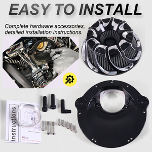 Sistema de Admisión de Aire de Alto Flujo Invertido Drift para <span class=keywords><strong>Harley</strong></span> M8 Softail 2025-2026 Touring 2023-2026 - Product Image 4