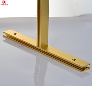 Nuovo Espositore <span class=keywords><strong>da</strong></span> Tavolo Dorato per Oli Essenziali e Profumi, Dispenser per 6 Bottiglie <span class=keywords><strong>da</strong></span> 375ml per Decorazioni Matrimoniali - Product Image 3