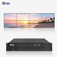 Conmutador de Señal Bitvisus VP-U1-IC409Pro Seamless 0s 1x9 2x4 3x3 con Chasis de Aluminio/Hierro Opcional para Videoconferencias