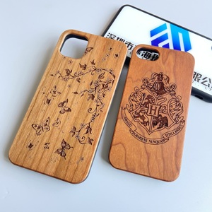 Gỗ điện thoại di động Trường hợp đối với iPhone Laser engravable điện thoại bằng gỗ trường hợp đối với iPhone Rosewood Cherry tre số lượng lớn gỗ trường hợp điện thoại - Product Image 6
