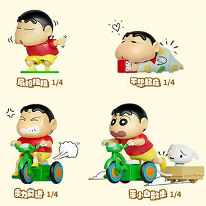 짱구는 못말려 다이내믹 신생활 PVC 장난감 자동차 피규어 시나모롤 캐릭터 태엽 블라인드 박스 토이 - Product Image 2