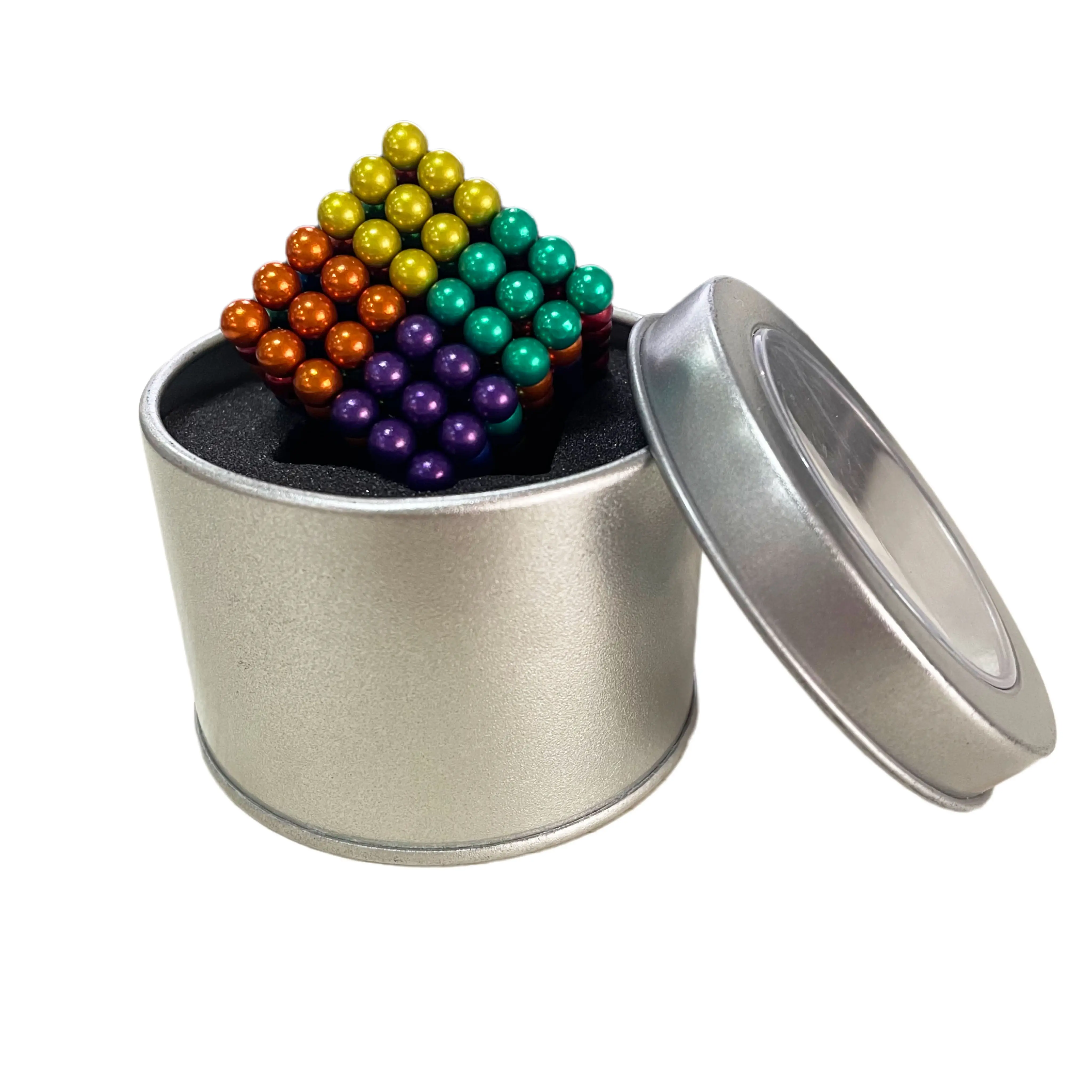 Win choice Factory Hochleistungs-farbige magische Magnet kugel Neodym Magnet Bucky Ball