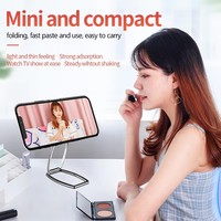 Support de téléphone portable rotatif pliable en alliage d'aluminium étanche magnétique réglable en hauteur pour