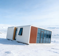 Maison Modulaire Préfabriquée, Espace de Vie Portable de Haute Qualité, Approvisionnement en Gros, Délai de Livraison Rapide pour le Marché Mondial, Adaptée aux Conditions Météorologiques Extrêmes