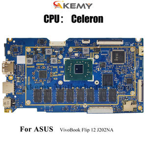 Placa base para portátil TP202NA para <span class=keywords><strong>ASUS</strong></span> VivoBook Flip TP202N VivoBook Flip 12 J202NA TP202NA TP202NAS Placa base con CPU Celeron Stk - Product Image 2