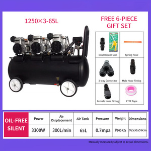 Compresseurs d'air électriques portables chinois bon marché de 1,5 CV, 8 L, 220 V à entraînement direct pour la <span class=keywords><strong>peinture</strong></span> au <span class=keywords><strong>pistolet</strong></span> - Product Image 5