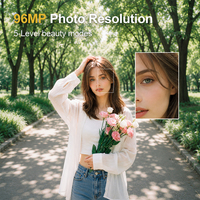 Kamera Digital WiFi dengan Layar Ganda 8K, Kamera Selfie Video 96MP, Foto UHD, Filter HDR, Auto Fokus, Pengambilan Wajah Cantik, Flash LED