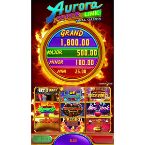 QIQU Game Nouveauté 9 en 1 Multi-jeux Aurora Super Link PC Board Skill Game pour machine de jeu verticale - Product Image 1