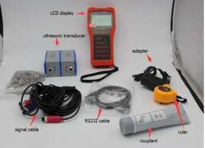 GUF100 DN32mm超音波流量計小型、携帯性水道水加熱水保全化学工業 - Product Image 3