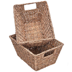 Orbe ur orbe In ooser chuoser OME me tortorage Seegraskorbe Korb US chwarzem eeeegras orbflechterei - Product Image 6