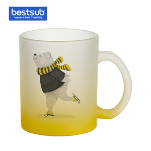 Bestsub venta al por mayor de <span class=keywords><strong>alta</strong></span> calidad de los bancos de 11oz de arco iris bebiendo agua de vidrio de café vino - Product Image 4