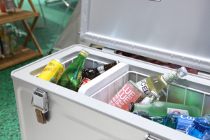 36L Mini Movable Partition Dual-zone Dual Temperature Control Aluminum <b>Refrigerator</b> Car Fridge for Vehicle Boat Fridge 12v - Product Image 5