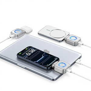 Adaptateur de charge USB-C haute puissance 140W avec déconnexion automatique pour smartphone, tablette, ordinateur portable et écouteurs - Product Image 1