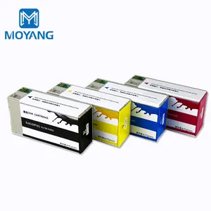 Moyang Cartridge IJ Tinta Pigmen SJIC22P Kompatibel untuk Epson TM-C3500 TM C3500 TMC 3500 Pencetak Label KCMY Sebagai 1 Set