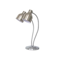 2 têtes 500W Hotel Restaurant lampe chauffante pour aliments ampoule chauffante autoportante lampe chauffante table Lanterne buffet chauffe-aliments