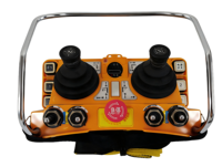 Control Remoto Industrial para Grúa de Estructura Metálica con Doble Joystick, Control Remoto Inalámbrico de Doble Joystick