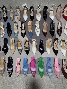 Phụ Nữ Mới Của Cao Gót Mùa Hè Thời Trang Sexy Toe Toe Đảng Giày Châu Phi Kích Thước Lớn Gót Hỗn Hợp Thiết Kế Bán Buôn - Product Image 3