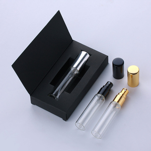 SUMEEAR 10ml Flat Perfume Spray Garrafa com Caixa de Presente Vial Atomizador Recarregável para Fragrância Amostra Testes - Product Image 4