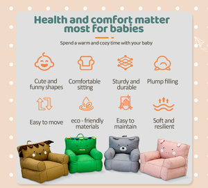 <span class=keywords><strong>Fauteuil</strong></span> imprimé confortable de sofa de <span class=keywords><strong>mousse</strong></span> comprimée de 2025 enfants pour le salon pour des enfants - Product Image 4