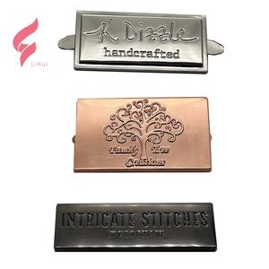 Etiquetas de Metal con Logotipo Personalizado, Libres de Níquel y Ecológicas de Lihui, Etiqueta de Metal para Cartera, Etiqueta de Metal Personalizada para Bolso - Product Image 5