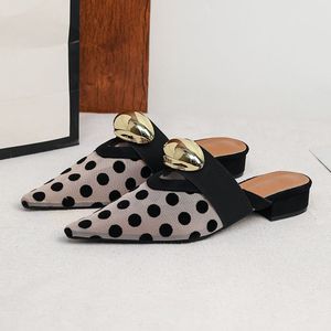 Factory Direct Selling Tacones Green Sandals Block Low Chunky Sexy Heels for Women - Product Image 2