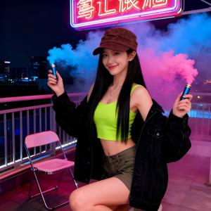 Ensemble Perruque et Chapeau Nouveau Style Béret Équestre Cheveux Longs Raides Réalistes Usage Quotidien Toutes Couleurs Adapté Fibre Haute Température - Product Image 1