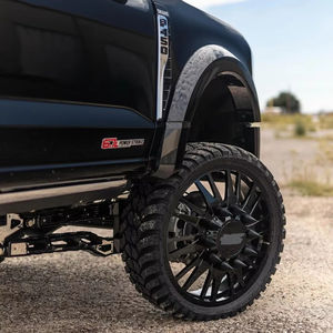 맞춤형 고급 단조 알로이 광택 블랙 듀얼 휠 (2020 GMC 포드 트럭용) 8x165.1 8x180 8x200 10x225 22 24 26 28 30인치 림 - Product Image 1